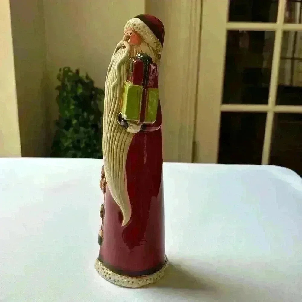 Santa/Saint Nicholas Tall Decorative Item For Christmas/Holiday - Picture 3 of 10